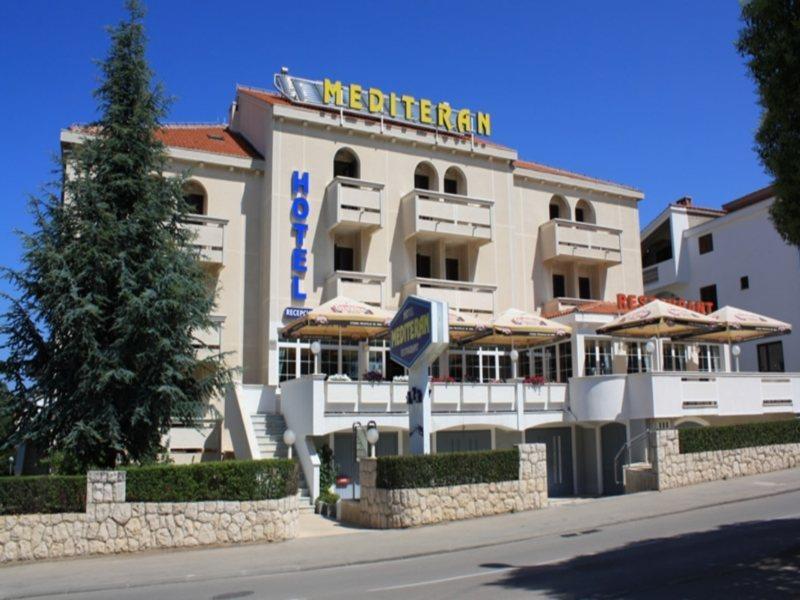 Hotel Mediteran Задар Экстерьер фото