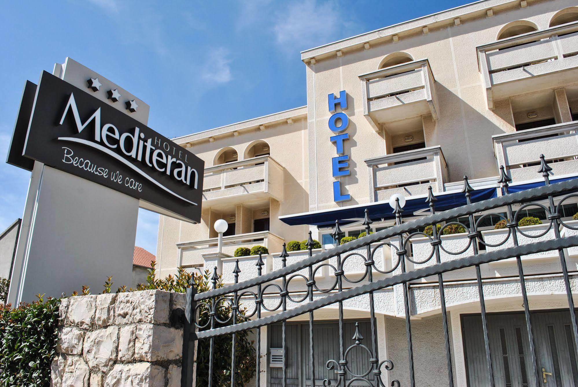 Hotel Mediteran Задар Экстерьер фото